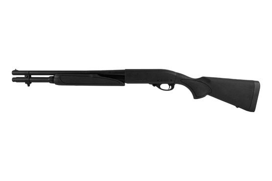 Remington 870 Express Tactical 20 GA 18.5" barrel Shotgun features a synthetic stock and forend